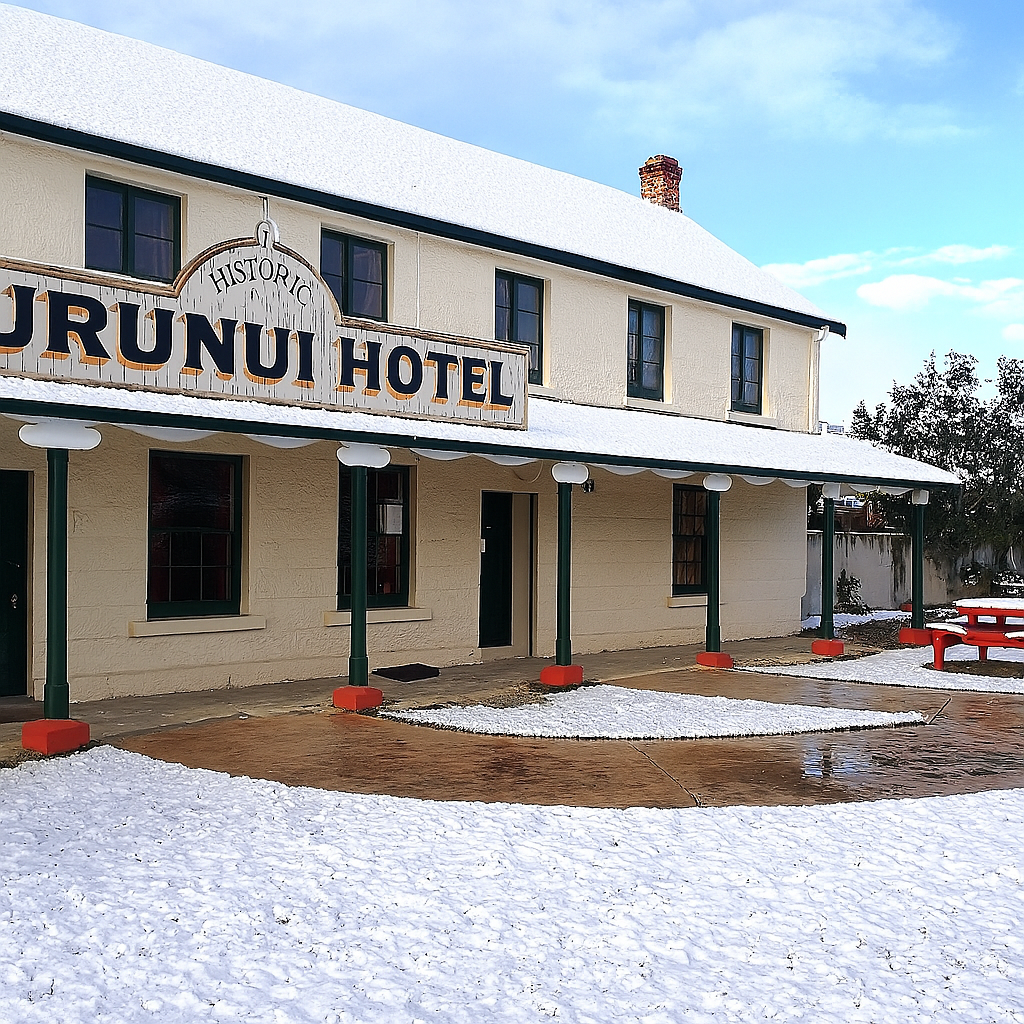 Heritage hotel facade - main entrance